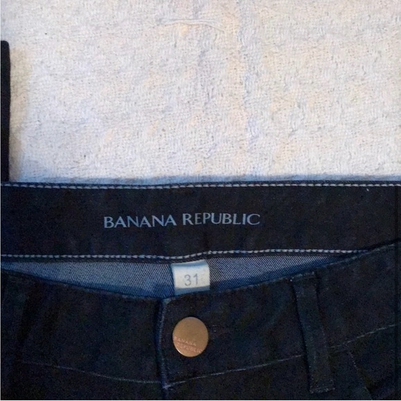 Banana Republic Women's dark Indigo Flared Jeans - Picture 4 of 4